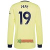 Oficiální Fotbalový Dres s Dlouhý Rukáv Arsenal Nicolas Pepe 19 Hostující 2021-22 pro Muži